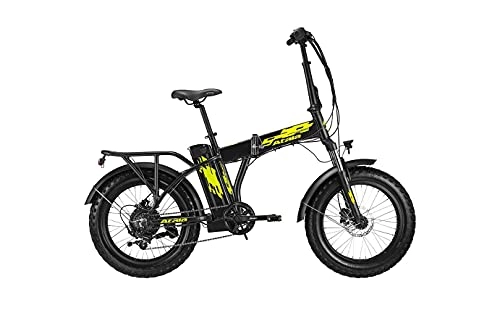 Bicicletas eléctrica : Modelo 2020 Atala plegable E-BIKE EXTRA-FOLDING 2020 7V Negro / Amarillo Medida 44