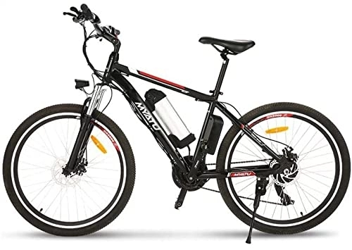 Bicicletas eléctrica : Myatu Bicicleta Eléctrica de Montaña 26", Bicicleta Eléctrica Unisex con Batería Extraíble 36V 10.4Ah, Bici Electrica para Adultos con Cambios de Marcha 21 Vel