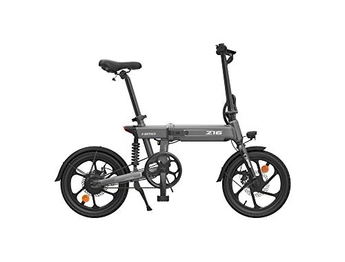 Bicicletas eléctrica : NIUBILITY Bicicleta eléctrica HIMO Z16 10AH 250W 80KM Rango de kilometraje - Gris Polonia