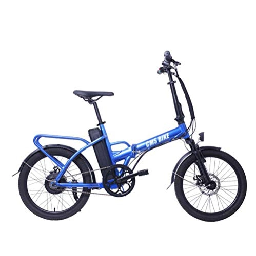 Bicicletas eléctrica : ONLYU Bicicleta Eléctrica para Adultos, 20" Ultra Luz Portátil Plegable Bicicletas Eléctricas con 36V 11Ah Batería Extraíble De Litio De Aleación De Aluminio Scooter Pequeño 40 Km Rango