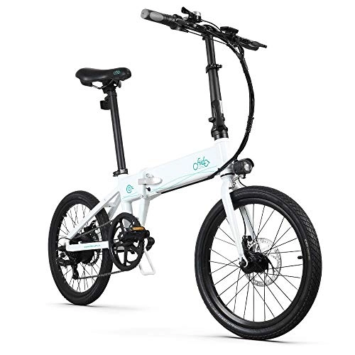 Bicicletas eléctrica : PINENG Bicicleta eléctrica Plegable para Adultos 350W 36V Bicicleta eléctrica Impermeable con Ruedas de 14 Pulgadas, batería Recargable de Gran Capacidad de 10Ah, Bicicletas eléctricas para