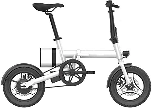 Bicicletas eléctrica : Plegable Bicicleta Elctrica con 36V 7.8Ah Extrable De Iones De Litio, De 14 Pulgadas E-Bici con 3 Tipos De Modo De Equitacin, De Cinco Velocidades Los Cambios Electrnicos