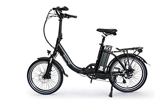 Bicicletas eléctrica : Premium xGerman Touring eléctrico-bicicleta plegable 50, 8 cm eTurbo 9-velocidades LCD, 250 W HR-tracción / 15, 6Ah, hasta 120 km de alcance de homologación para transporte por, comfort-manillar