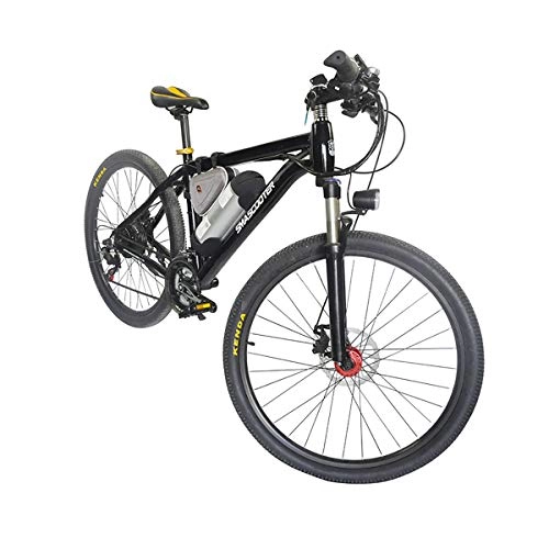 Bicicletas eléctrica : PXQ Bicicleta de montaña eléctrica 26 Pulgadas 7 velocidades E-Bike 36V 250W Citybike Bicicleta de cercanías con Frenos de Disco Dual y suspensión Amortiguador Amortiguador Tenedor