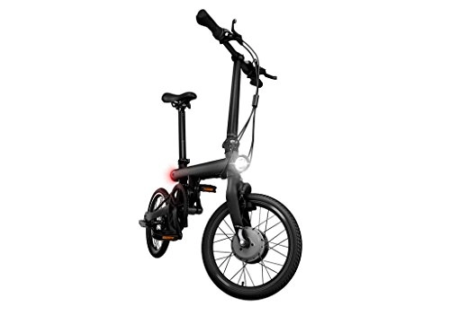Bicicletas eléctrica : QiCycle XIAOMI, Adultos Unisex, Negro, 100