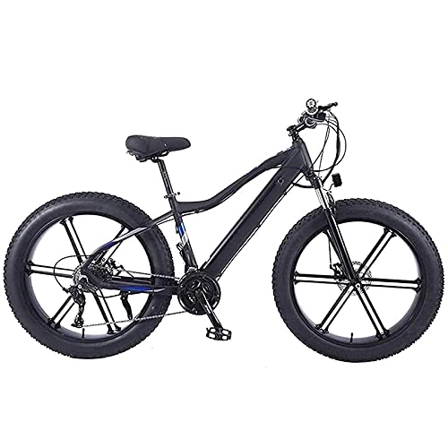 Bicicletas eléctrica : QTQZ Bicicleta eléctrica Multiusos Bicicleta de montaña Bicicleta eléctrica de Ciudad para Adultos 26 Pulgadas Luz portátil 350W Bicicleta de montaña eléctrica de Alta Velocidad Tres Modos de tra