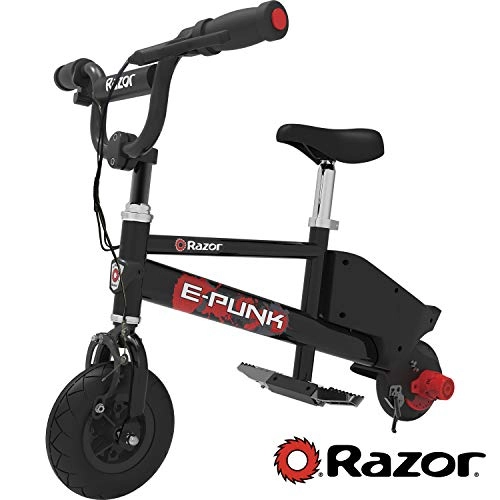 Bicicletas eléctrica : Razor E-Punk Mirco - Bicicleta elctrica, Color Negro
