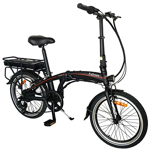 Bicicletas eléctrica : Roeam Bicicleta eléctrica Plegable, Bicicleta Eléctrica Adultos con Motor de 36V / 10AH y Neumáticos de 20 Pulgadas, Campo de prácticas de 50-55 km