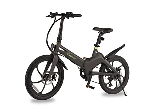 Bicicletas eléctrica : SachsenRAD E-Folding Race Bike F11 MagPuma con Bolsa de Transporte Ganador de diseño IF|Bicicleta eléctrica Ebike para Hombre y Mujer, Bicicleta Plegable de 20 Pulgadas aprobación StVZO