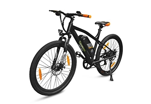 Bicicletas eléctrica : SachsenRAD MTB Eléctrica R6 Neo II V2 TÜV Certificado hasta 150KM de autonomía | E MTB de Solo 21KG Extremadamente Ligera Freno Híbrido-hidráulico | Bicicleta Eléctrica de Hombre y Mujer