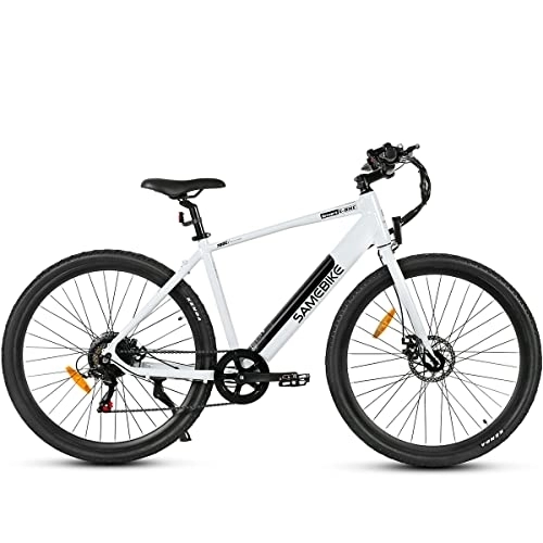 Bicicletas eléctrica : SAMEBIKE xwp10 e Bicicleta de montaña Bicicleta eléctrica de 27, 5 Pulgadas Bicicleta eléctrica de montaña con batería de Litio extraíble 36v