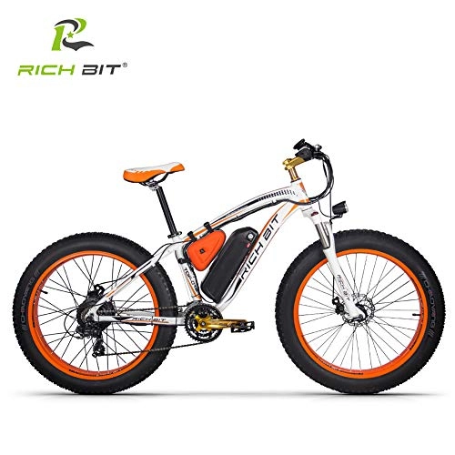 Bicicletas eléctrica : SBX RT022 Eléctrica Bicicleta Plegable Ebike 1000W 48V 17Ah Shimano 21 Velocidad, de Montaña 26 Pulgadas Aluminio Mujeres / Hombres