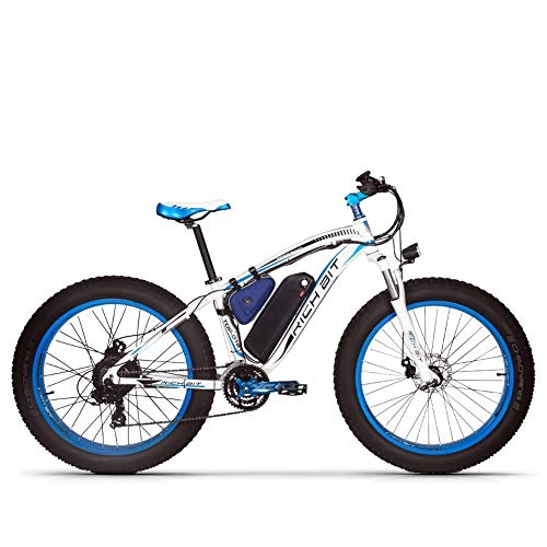 Bicicletas eléctrica : SBX TOP022 Bicicletas eléctricas para Adultos Batería de Litio de 48V Gran Capacidad 1000W Moto sin escobillas, Rueda de 26 Pulgadas Freno de Disco Bicycleul Shimano de 21 velocidades (En Europa)