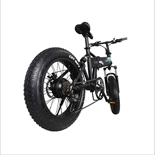 Bicicletas eléctrica : SHUAIGUO MTB Bicicleta elctrica, Aumenta la Velocidad de la Bicicleta de montaña hasta 18, 6 mph, 20 Adultos Pulgadas E-Bici Fat Tire 36V 250w 12.5Ah batera del Motor Amortiguador