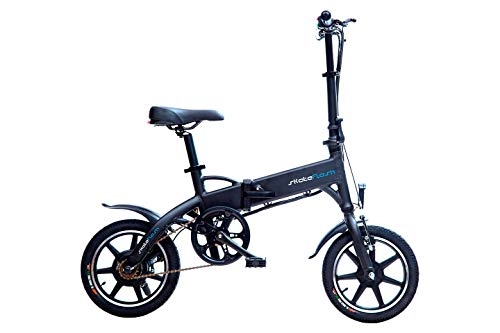 Bicicletas eléctrica : SKATEFLASH - Bicicleta Eléctrica SK Urban Mini [Plegable] [Regalo Casco y Guantes skateflash] Potencia -250W - Bateria LG Litio 36V 7.8 Ah - 40 Km de autonomía - Color Negro