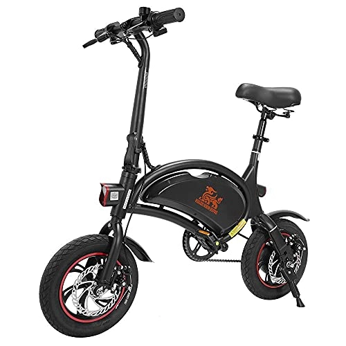 Bicicletas eléctrica : SUMEND EU Warehouse Kugoo Kirin B1 Pro - Bicicleta eléctrica para adultos de 250 W, motores de velocidad máxima de 25 km / h hasta 40 km Control inteligente de la aplicación