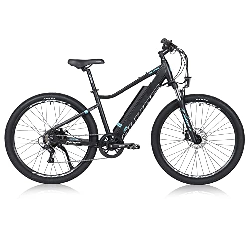 Bicicletas eléctrica : TAOCI Bicicletas eléctricas para hombres, 27.5 "36V de aluminio aleación Shimano 7 velocidades Batería extraíble de 12.5AH La bici de montaña trabajar de cercanías para