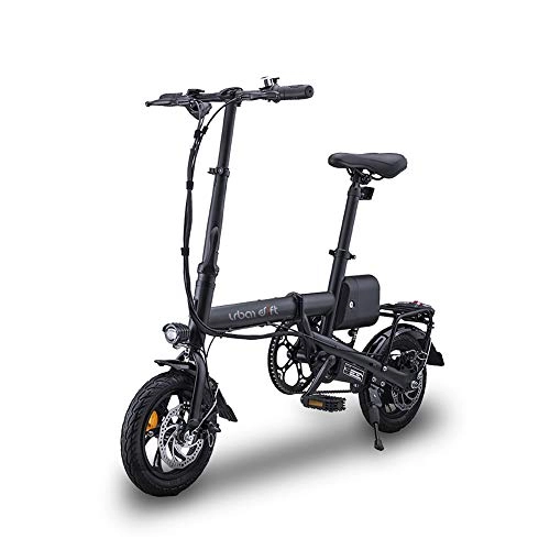 Bicicletas eléctrica : Ti-Fa Bicicletas eléctricas para Adultos, Batería de Litio-Ion(36V, 5.2Ah), 350W, Luz LED, Asiento Ajustable, Velocidad Máx 25 km / h, 35 Km Alcance, Asiento Ajustable, con Pedales