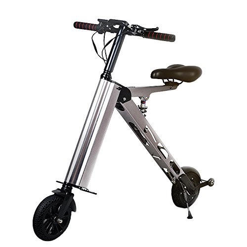 Bicicletas eléctrica : TopMate Elctrico vehculo Mini Moda de Bicicletas y electrnica Inteligente de Movilidad elctrica Plegable Bicicleta elctrica Plegable