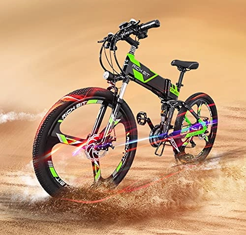 Bicicletas eléctrica : Toyhub Bicicletas eléctricas para adultos, aleación de magnesio Ebikes bicicletas todo el terreno, 26 pulgadas 36 V 350 W 13 Ah batería de iones de litio extraíble Mountain Ebike para hombres