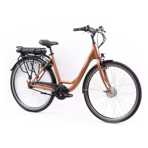 Bicicletas eléctrica : tretwerk DIREKT gute Räder Nube Bicicleta eléctrica, Unisex, Mars Metal, 28 Pulgadas