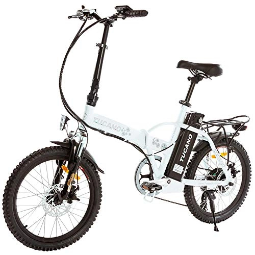 Bicicletas eléctrica : Tucano Bikes Deluxe Blanco SB