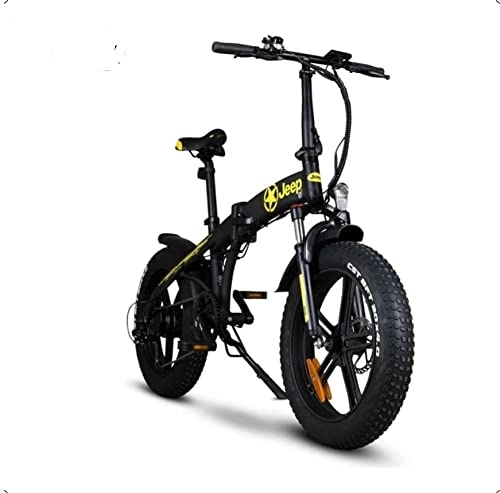 Bicicletas eléctrica : Tucano Bikes Jeep Negra Bicicleta electrica, Adultos Unisex, Unico