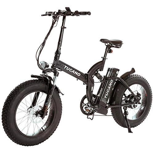 Bicicletas eléctrica : Tucano Bikes Monster 20" FS Gris Antracite