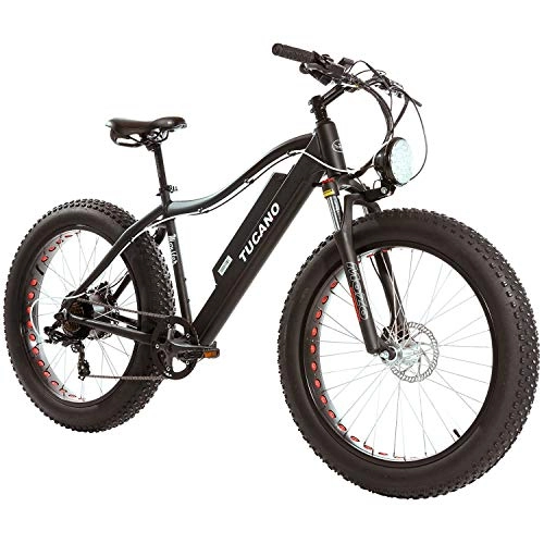 Bicicletas eléctrica : Tucano Bikes Monster 26" MTB Negro Mate