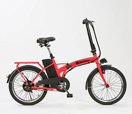 Bicicletas eléctrica : Urban motion Bicicleta elctrica e-Bike Comfort Rouge 10000Ah