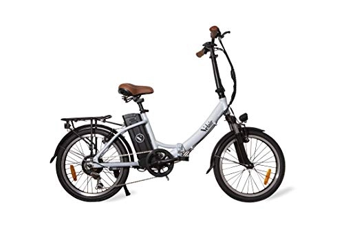 Bicicletas eléctrica : Velair Bicicleta eléctrica Urban, Color Blanco
