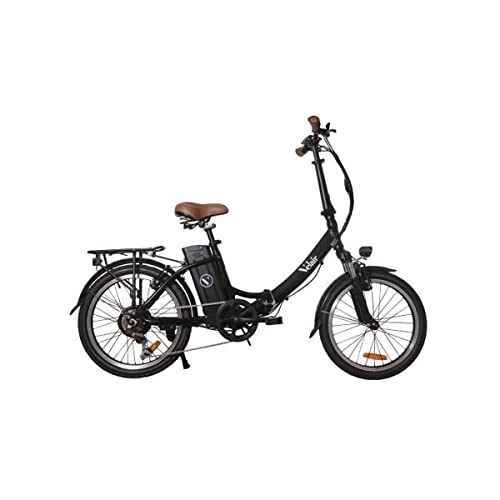 Bicicletas eléctrica : Velair Urban - Bicicleta eléctrica Unisex, Color Negro, Talla única