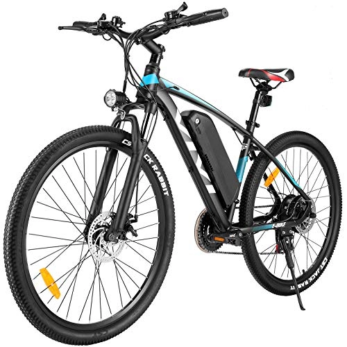 Bicicletas eléctrica : VIVI Bicicleta Electrica 27.5“ Bicicleta Electrica Montaña 350W Bici Electrica Adulto E-Bike con Batería 36V 10.4Ah (27.5 Amarillo)