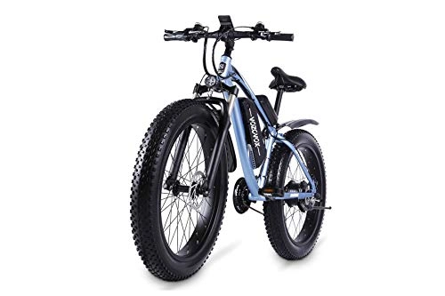 Bicicletas eléctrica : VOZCVOX 1000W Bicicletas eléctricas, Bicicletas eléctricas de Off-Road Fat 26 ”4.0 Bicicleta eléctrica de montaña, Ebike para Adultos