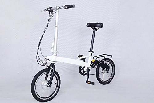 Bicicletas eléctrica : White Folding bicicletas elctricas TDR 13Z de F