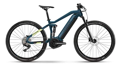 Bicicletas eléctrica : Winora Bicicleta eléctrica Haibike FullNine 5 Yamaha 2021 (XL / 52 cm, azul / Canario)
