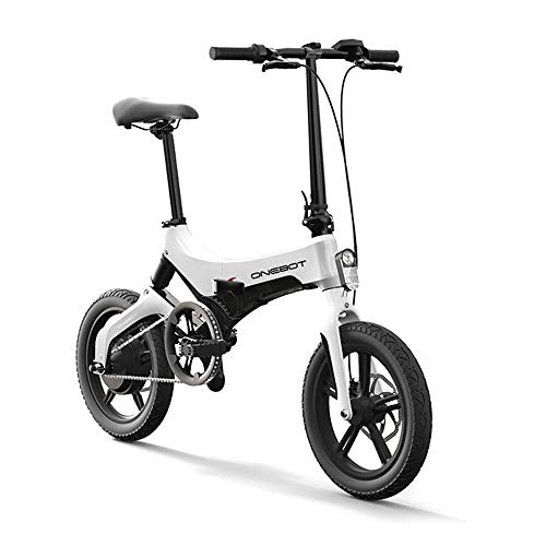 Bicicletas eléctrica : WooDlan 8.5 Pulgadas Plegable de Dos Ruedas Scooter eléctrico 36V 7.8Ah batería 20-25 kilometros área de distribución de Viajes de la Ciudad Tráfico Fin de Semana