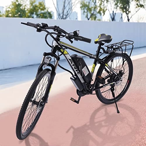Bicicletas eléctrica : WSIKGHU Bicicleta eléctrica de montaña eléctrica de 26 pulgadas, bicicleta eléctrica, bicicleta eléctrica de montaña con batería de 10 a 36 V para una distancia de 20 a 30 KM(165 a 185 cm, 120 kg)