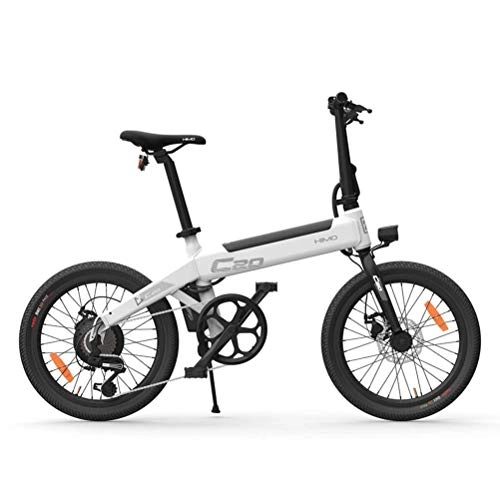 Bicicletas eléctrica : XBSXP Bicicleta eléctrica, Bicicleta eléctrica Plegable para Adultos 250W Motor 36V Urban Commuter Bicicleta eléctrica Plegable Bicicleta Urbana Velocidad máxima 25 km / h Capacidad de c