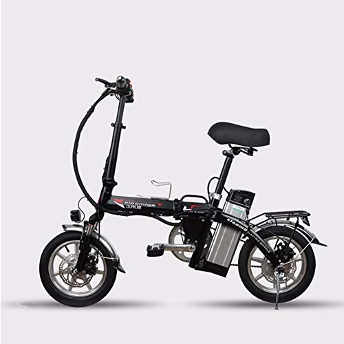 Bicicletas eléctrica : XCBY Scooter elctrico para Adultos, Triciclo de Movilidad elctrica, Bicicleta elctrica Plegable y porttil, Motor mximo de 500 W, 45 km de Largo Alcance, con luz LED y Pantalla