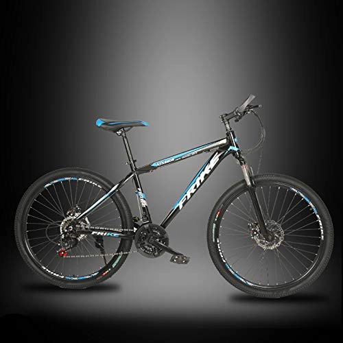 Bicicletas eléctrica : XXXVV Adulto Bicicleta eléctrica de montaña, Bicicletas 350W Nieve, extraíble 36V 12AH batería de Litio de 21 / 27 de Velocidad de Bicicleta eléctrica, 26 Pulgadas Ruedas, Azul, 27 Speed