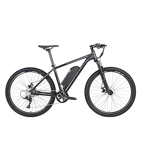 Bicicletas eléctrica : YIZHIYA Bicicleta Eléctrica, E-Bike de Velocidad Variable para Adultos, 3 Modos de Trabajo Ebike, Motor de 250W 36V 10Ah, Freno de Disco mecánico de tracción por Cable, Black Gray, 26 Inches