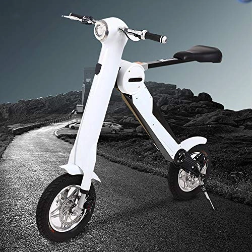 Bicicletas eléctrica : ZHao ZC Scooter elctrico para Adultos, Smart Scooter elctrico, Bicicleta elctrica pequea equilibrada de Dos Ruedas, Motor sin escobillas de 350 W, conduccin mxima de 25 Millas, Peso Ligero
