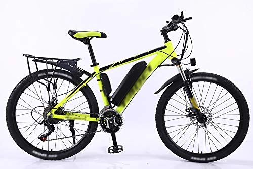 Bicicletas eléctrica : ZHONGXIN Bicicleta Bicicleta de montaña Bicicleta eléctrica, Bicicleta Urbana de 26 '' Ligera, Freno de Disco, Cambio de 27 velocidades (A3, 36V 8AH / Endurance 50km)