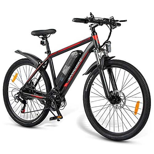 Bicicletas eléctrica : ZIEM Bicicleta Eléctrica Plegable De 26 Pulgadas Cinturón Eléctrico para Adultos Motor Sin Escobillas De 500 W 48 V 10 Ah Duración De La Batería hasta 35 Kilómetros Bicicleta