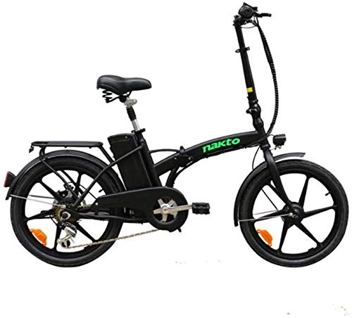Bicicletas eléctrica : ZJZ Bicicleta eléctrica Bicicleta eléctrica Plegable para Adultos 36V 350W 10Ah Batería extraíble de Iones de Litio Bicicleta eléctrica de Ciudad Viajero Urbano