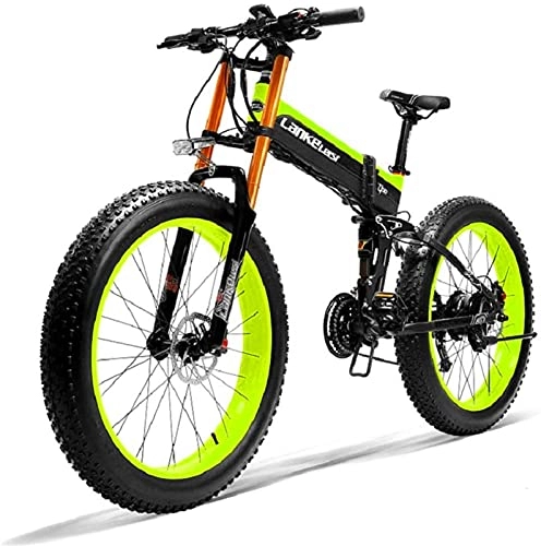 Bicicletas eléctrica : ZJZ Bicicletas, 26"Bicicleta de montaña eléctrica 36V 250W 6AH Batería de Litio Diseño de batería Oculta Alcance de 35 Millas y Frenos de Disco Doble Aleación Bicicleta eléctrica