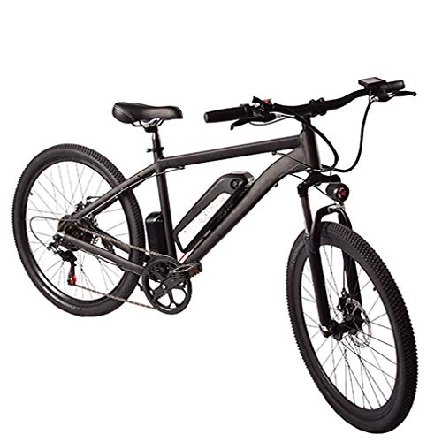 Bicicletas eléctrica : ZLQ Bicicleta De Montaña Eléctrica 250W 26 '' Bicicleta Eléctrica 36V 7AH Batería De Iones De Litio para Adultos Tres Modos De Trabajo con Luz LED Y Pantalla LCD