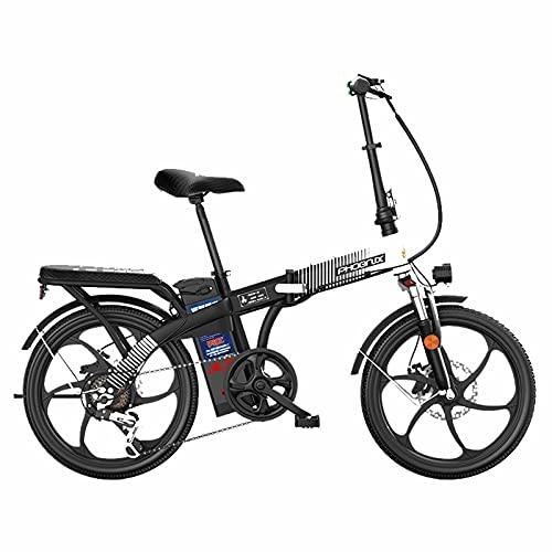 Bicicletas eléctrica : ZOSUO Bicicleta Plegable Electrica Adulto 26 Pulgadas E-Bike De Montaña, Motor De 300 W Batería De 48V20AH Transmisión Shimano De 7 Velocidades Frenos De Disco Hidráulico Ciclomotor Eléctrico