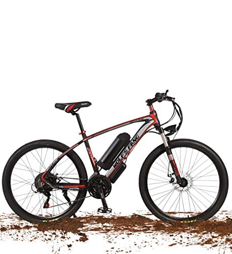 Bicicletas eléctrica : ZXM Bicicleta eléctrica 26 Pulgadas 36V 350W 10.4AH 21 velocidades Aleación de Aluminio Bicicleta eléctrica Bicicleta de montaña Ebike Motor sin escobillas batería de Litio